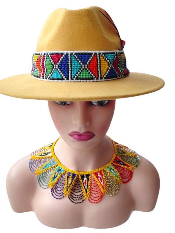 Beaded Fedora hats